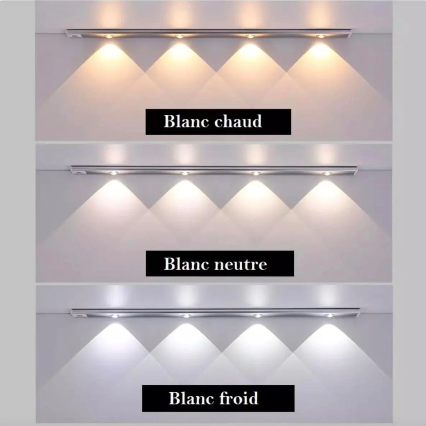 Lampe LED Sans Fil Avec Détecteur De Mouvement